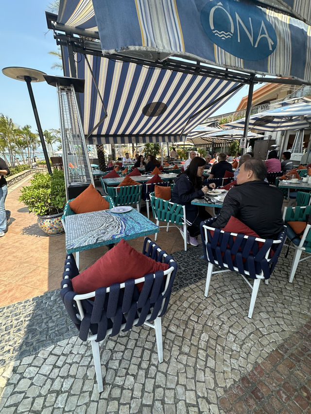 愉景灣海景雅座🏖️嘆中東特色美食咖啡☕️