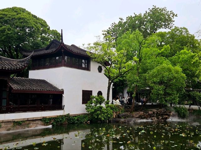 A little rain, a little mist, fully deacribe the Jiangnan Misty Rain scenery