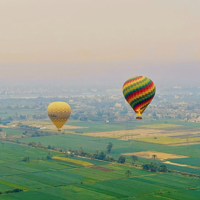 Sunrise Over the Nile: A Magical Hot Air Balloon Ride in Luxor