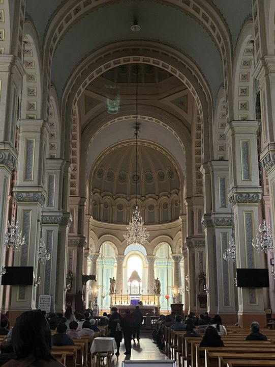 โบสถ์โรมันคาทอลิกใน Tianjin ⛪️