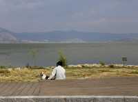 One fine day at Erhai lake in Dali!
