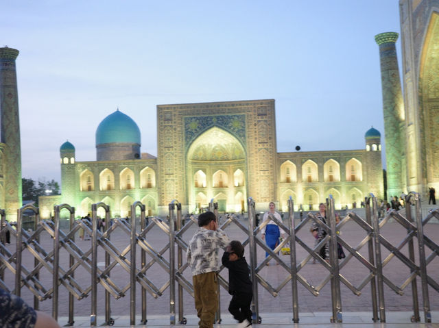 🕌【サマルカンド】の心臓！レギスタン広場の絶景に感動✨