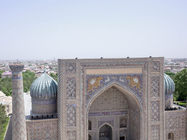 🕌【サマルカンド】の心臓！レギスタン広場の絶景に感動✨