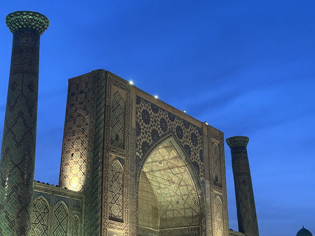 🕌【サマルカンド】の心臓！レギスタン広場の絶景に感動✨
