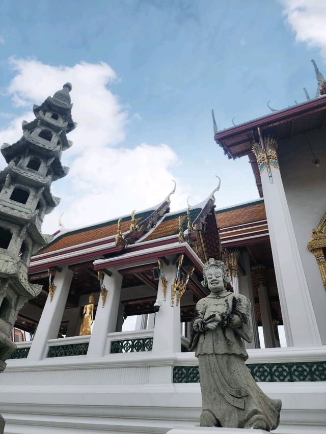Wat Suthat a 200 years old temple in Bangkok