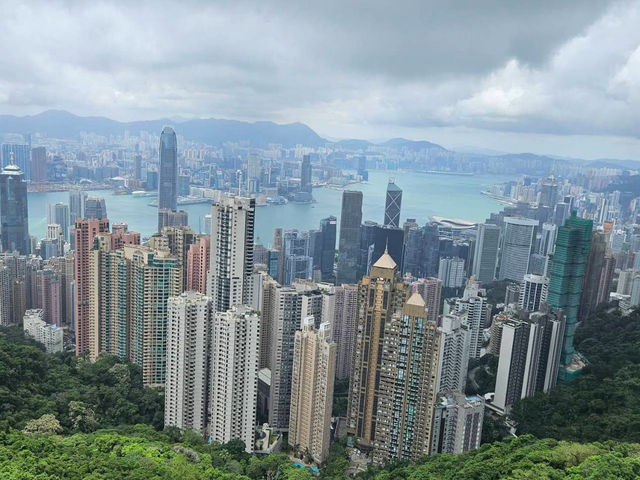 香港景點 ⭐️ 太平山頂 x 山頂廣場 🏞️🌟