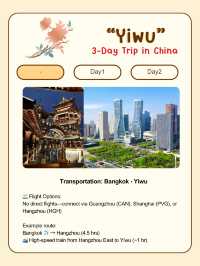 Let’s go to Yiwu, China! 🇨🇳🥢
