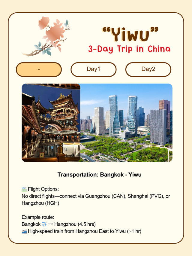 Let’s go to Yiwu, China! 🇨🇳🥢