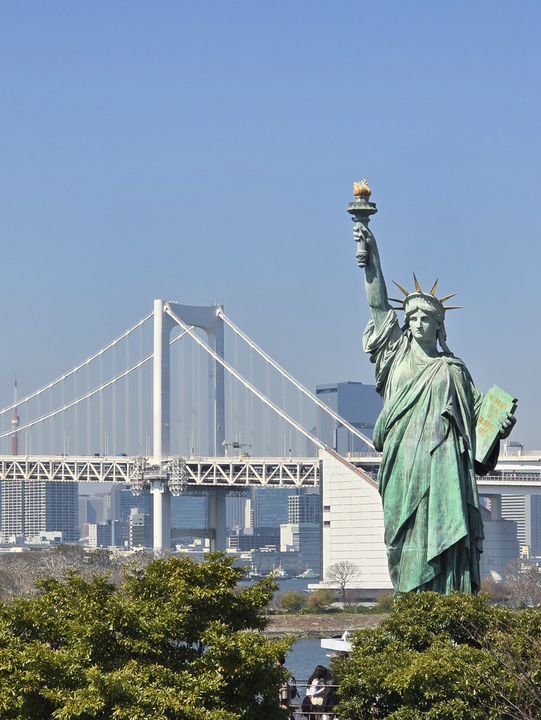 자유의 여신상을 도쿄에서 볼 수 있다고?!