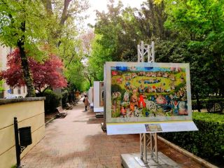 昆卡卡通壁畫打卡必去地