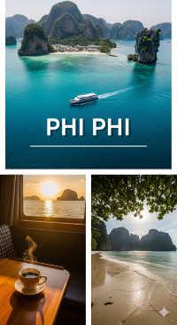 รีวิวเกาะพีพี (มุมใหม่: ทัศนียภาพสุดอลังการ)