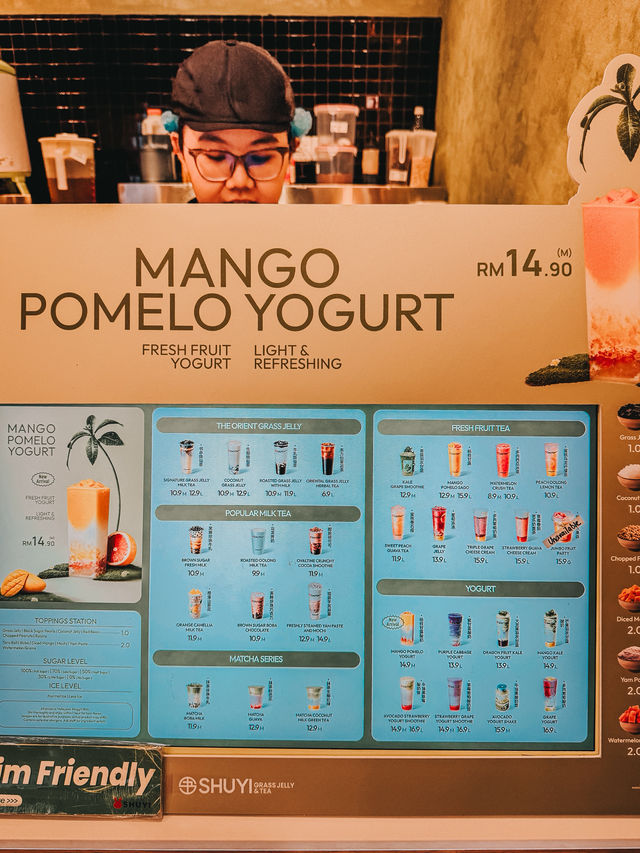 Cooling Comfort at Shuyi Grass Jelly & Tea, Sunway Pyramid