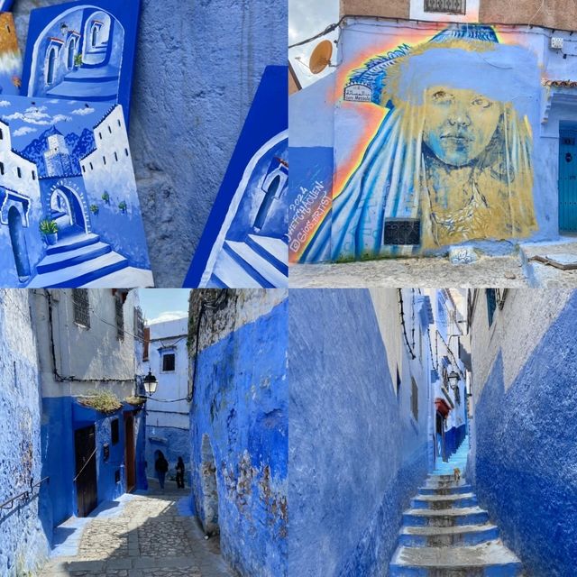 Wander Through the Dreamy Blue Alleyways of Chefchaouen 💙✨