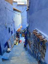 Step Into the Blue Wonder of Chefchaouen Medina 💙🏞️
