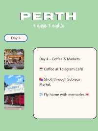 Perth Dream Trip🌅 : 4days itinerary 