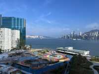 靚爆房間賞維港晴天美景