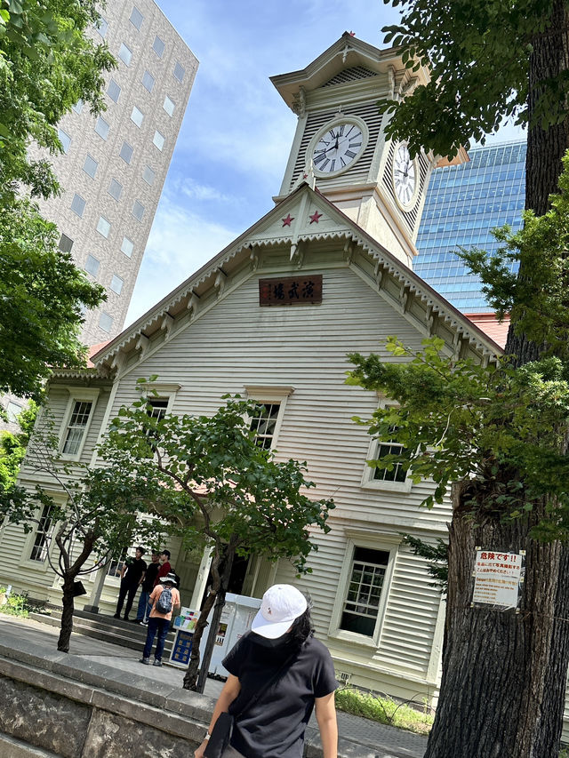 ✨มุมถ่ายรูป Clock tower : Sapporo✨