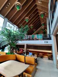 Natural Element Against the Brown Wood