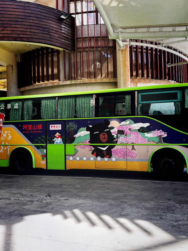 Alishan Forest Art Gallery – A Calm Cultural Stop at the Bus Transport Hub