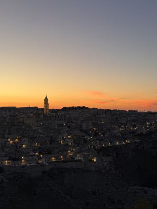The city of Matera, home to the world's most beautiful sunsets