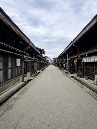 三町筋で江戸時代へタイムスリップ。