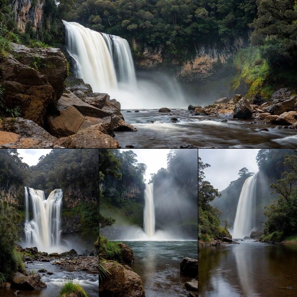 A Cascade of Beauty in the Heart of Whangarei