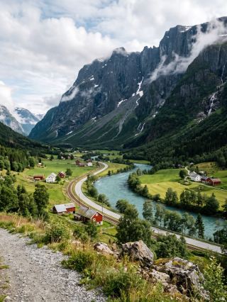 🏞️ 12. The Most Scenic Valley in the World 🇳🇴 | Romsdalen Valley, Norway

If you love towering mountains, winding roads, and breathtaking natural landscapes, you have to know this place! 😍✨

Located in western Norway, near Åndalsnes, Romsdalen Valley is surrounded by steep mountains, traversed by the Rauma River, and offering spectacular natural views along the way.

🏔️ Highlights you shouldn't miss:
· Trollveggen: A cliff approximately 1,000 meters high, notable for its massive rock walls.
· Trollstigen: A famous mountain road with 11 hairpin bends, offering stunning and breathtaking views.
· Rauma Railway: A train route that takes you up close to the mountains, river, and bridges in the valley.
· Romsdalsgondolen: A cable car that takes you to see the mountains and the town of Åndalsnes from above. 🚠

💚 When is the best time to visit?

Summer to early autumn is the best time for sightseeing, hiking, and road trips on many routes. However, it's essential to check the weather and road conditions before traveling, as some mountain roads are closed seasonally or may be closed unexpectedly.

⚠️ Important Latest Information: Trollstigen is at risk of rockslides and may have travel restrictions, even though it's a popular spot. Always check road closure announcements on the day you plan to go; don't rely solely on past reviews.

📸 The highlight here is seeing towering mountains, rivers, and small, winding roads through the landscape. Every angle feels like you've stepped into a natural movie scene!

If you have the chance to visit Norway, Romsdalen should be one of the valleys on your list, especially if you love mountains and road trips 🚗🏔️

#Romsdalen #NorwayTravel #MostBeautifulValley #NatureTravel