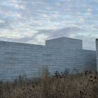 This museum blends, art, humanity and nature.
