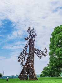 藝術與自然的交響：漫步上海月湖雕塑公園