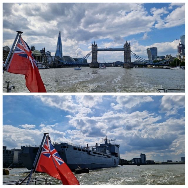 🛥️ Thames River Sightseeing 🇬🇧😍