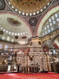 Süleymaniye Mosque from Inside and from Outside