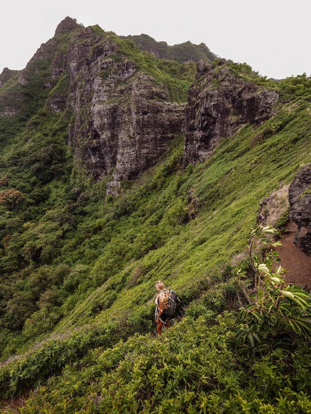 쿨리우우 리지 트레일헤드 ⛰