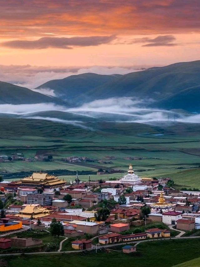 🏔️ Sacred Peaks and Sky Reflections – Yala National Park, Sichuan