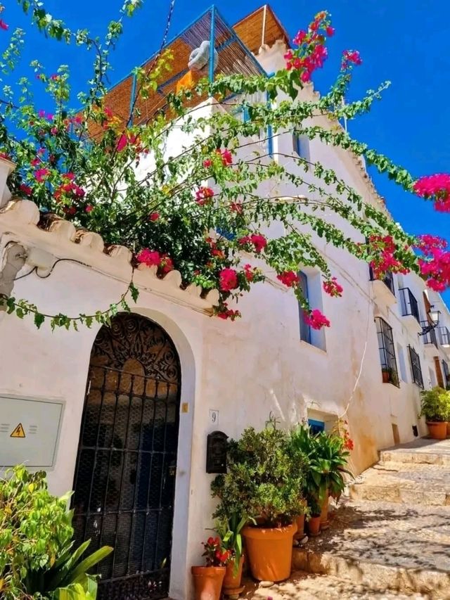 🌿 White Walls, Blue Skies – Frigiliana, Spain