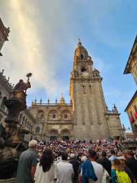 The beauty of Cathedral of Santiago de Compostela