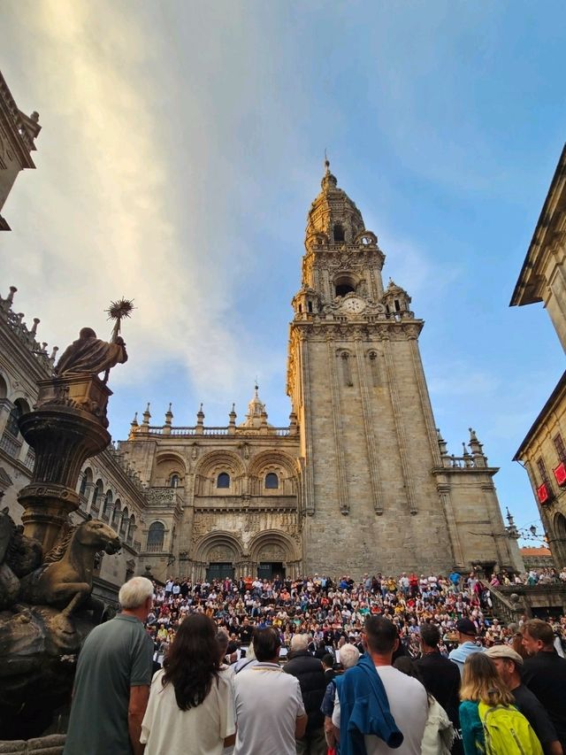 The beauty of Cathedral of Santiago de Compostela