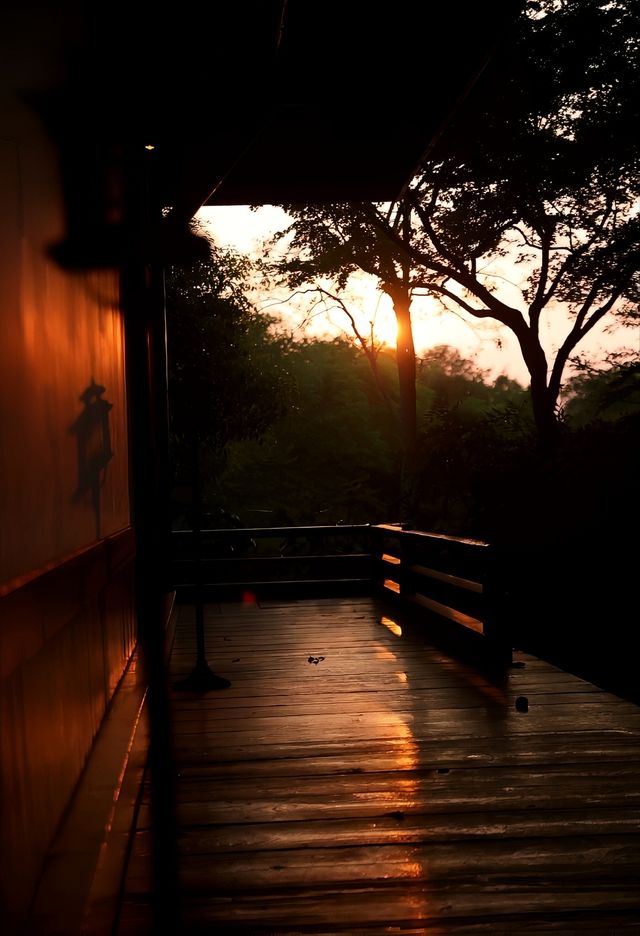 一步一景，曲水回廊流連在中式園林的雅致禪韻裡，忘返