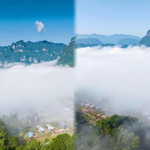 被無敵山景360度包圍!神仙雲端營地!帶家人度假絕了!