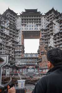 朋友圈被問瘋了我在張家界找到了天上的街市