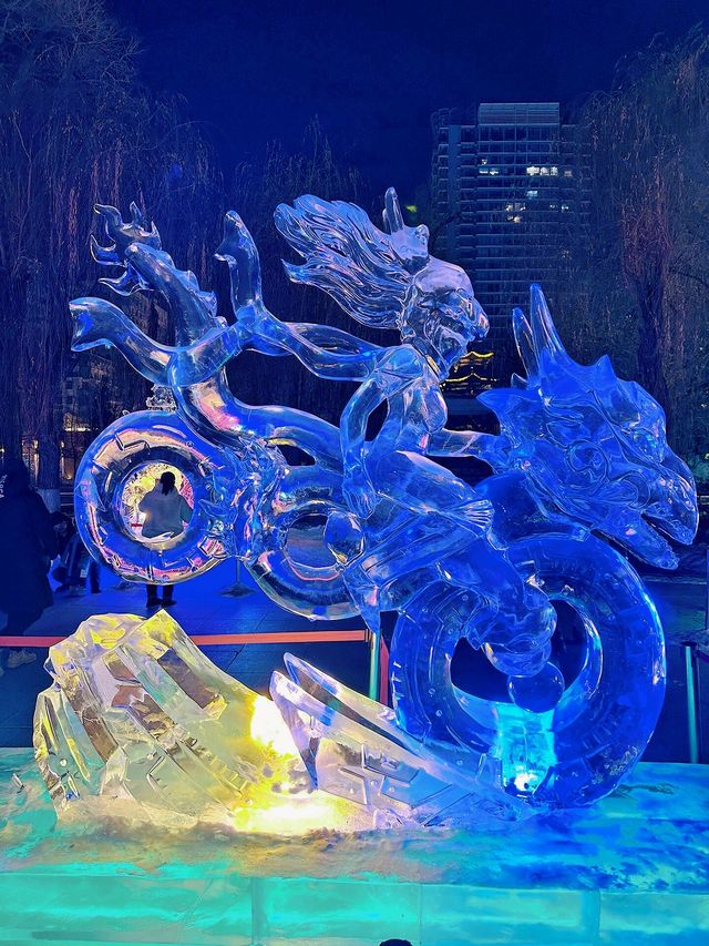 2月2日 夜遊哈爾濱兆麟公園