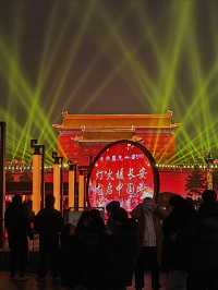 西安城牆2024新春燈會丨37條巨龍彩燈，四大展區20組花燈