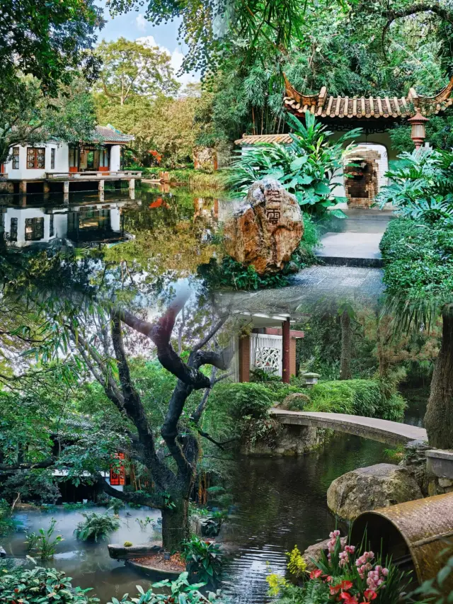 Step into the orchid garden and experience the tranquility and poetic charm amidst the bustling city