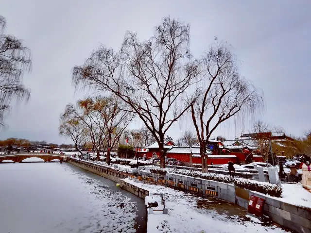 After the snow, Shichahai