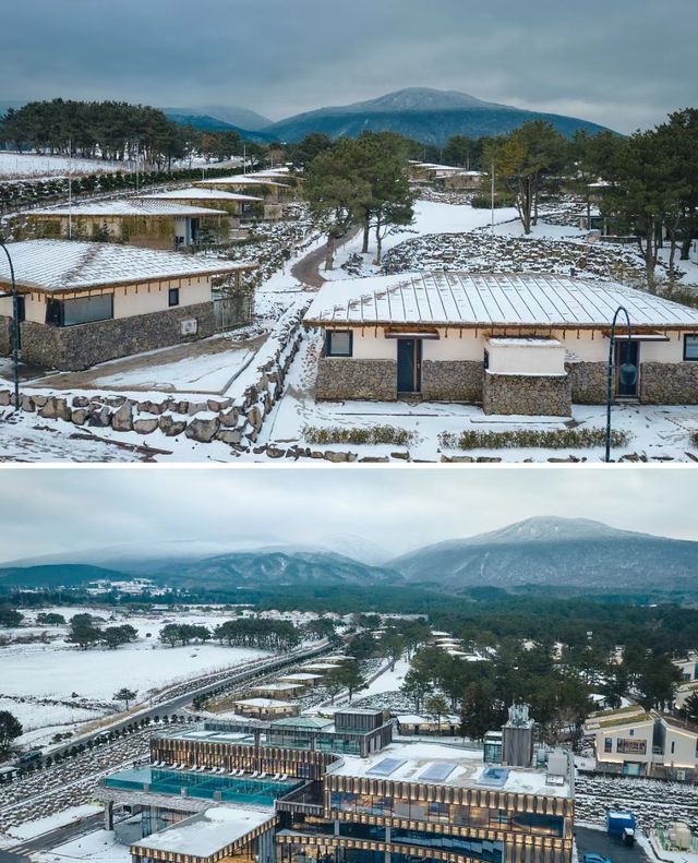 韓國濟州島高奢度假別墅|琥珀璞山度假村