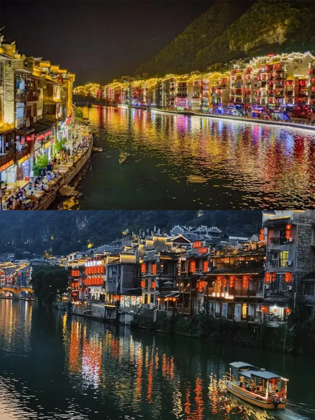 Zhenyuan Ancient Town, known as the "Oriental Venice", is a free scenic area