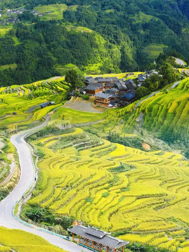 The Hidden Paradise of Congjiang County in Guizhou: The Stunning Beauty of Jiabang Rice Terraces