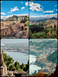 Taormina 呀，那可是藏在美麗地中海的夢幻天堂小城，嘿嘿