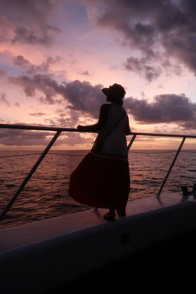 A must-experience on the Fiji seas is Captain Cook's sunset cruise