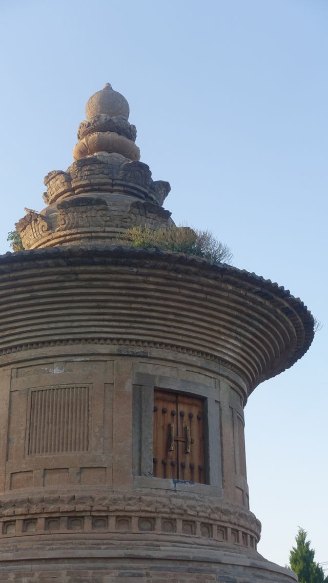 山西運城一定要狠狠一腳油，來看這座孤獨的唐代磚塔