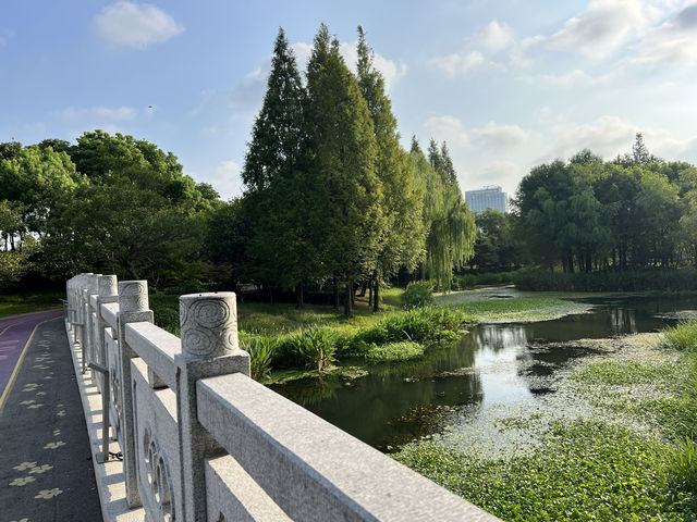 太湖新城洲際酒店和尚賢河濕地